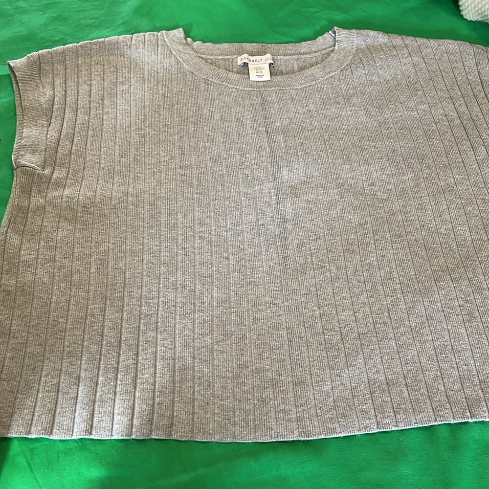 Sincerly Jules Gray Women's Sweater